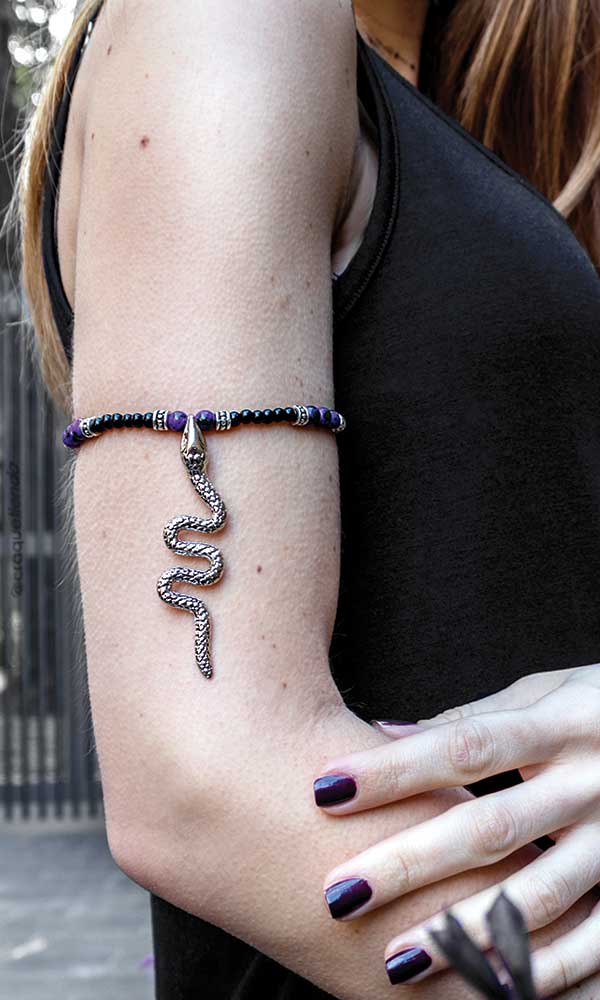 Nagini armchain perlas serpiente cadenas aesthetic